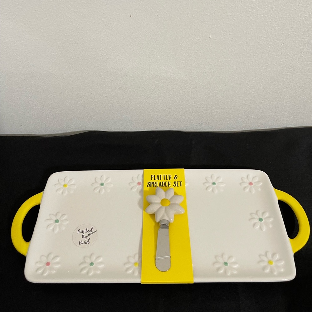 3pc Platter & Spreader Set